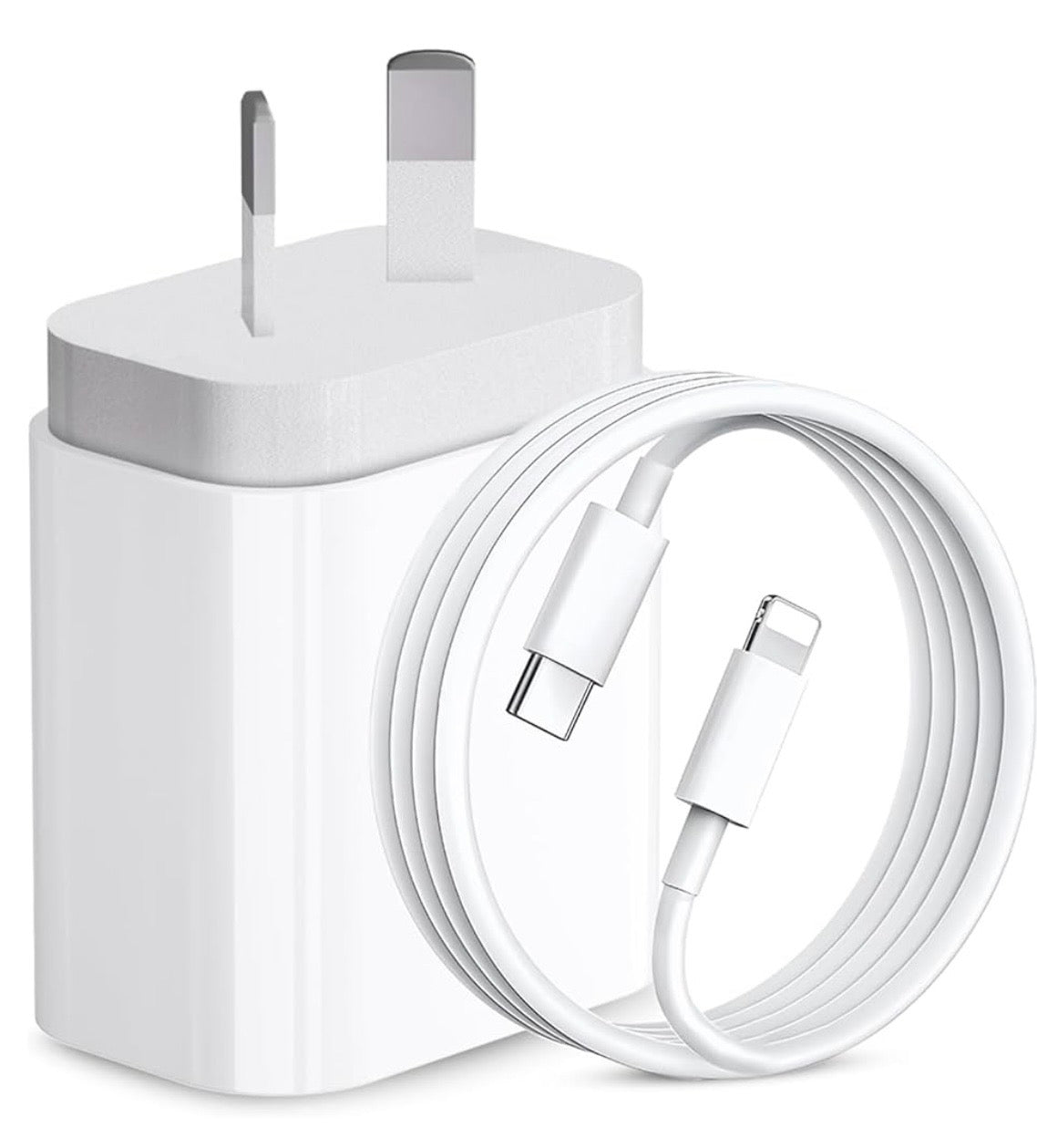 Visit the Anytrox Store
3.8
3.8 out of 5 stars
(507)
USB C Charger with USB C to Lightning Cable, 20W Fast Charger with 1M iPhone Charger Cable for iPhone 14/13/12/11/X/9/8, iPad, Airpods