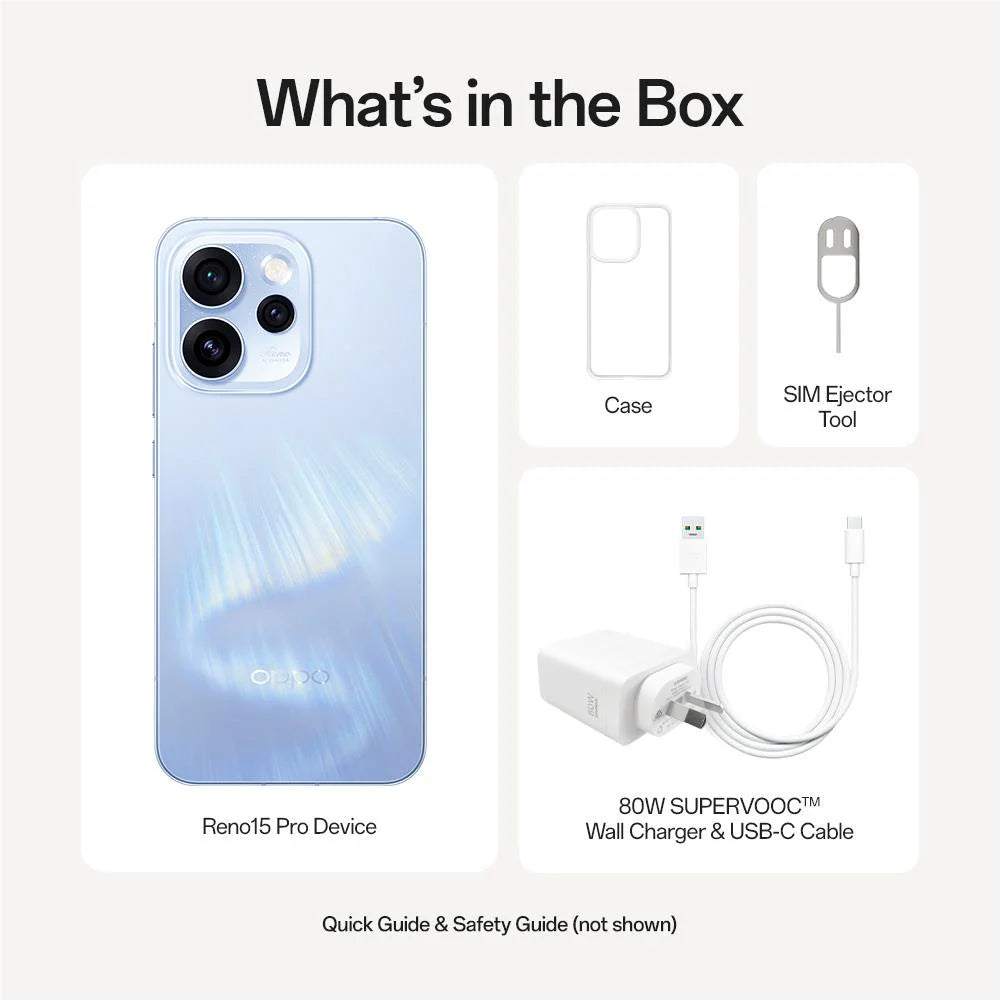 OPPO Reno15 Pro 5G 512GB (Aurora Blue)