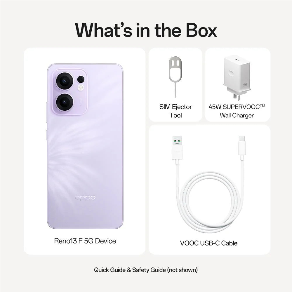 OPPO Reno13 F 5G 256GB (Plume Purple)