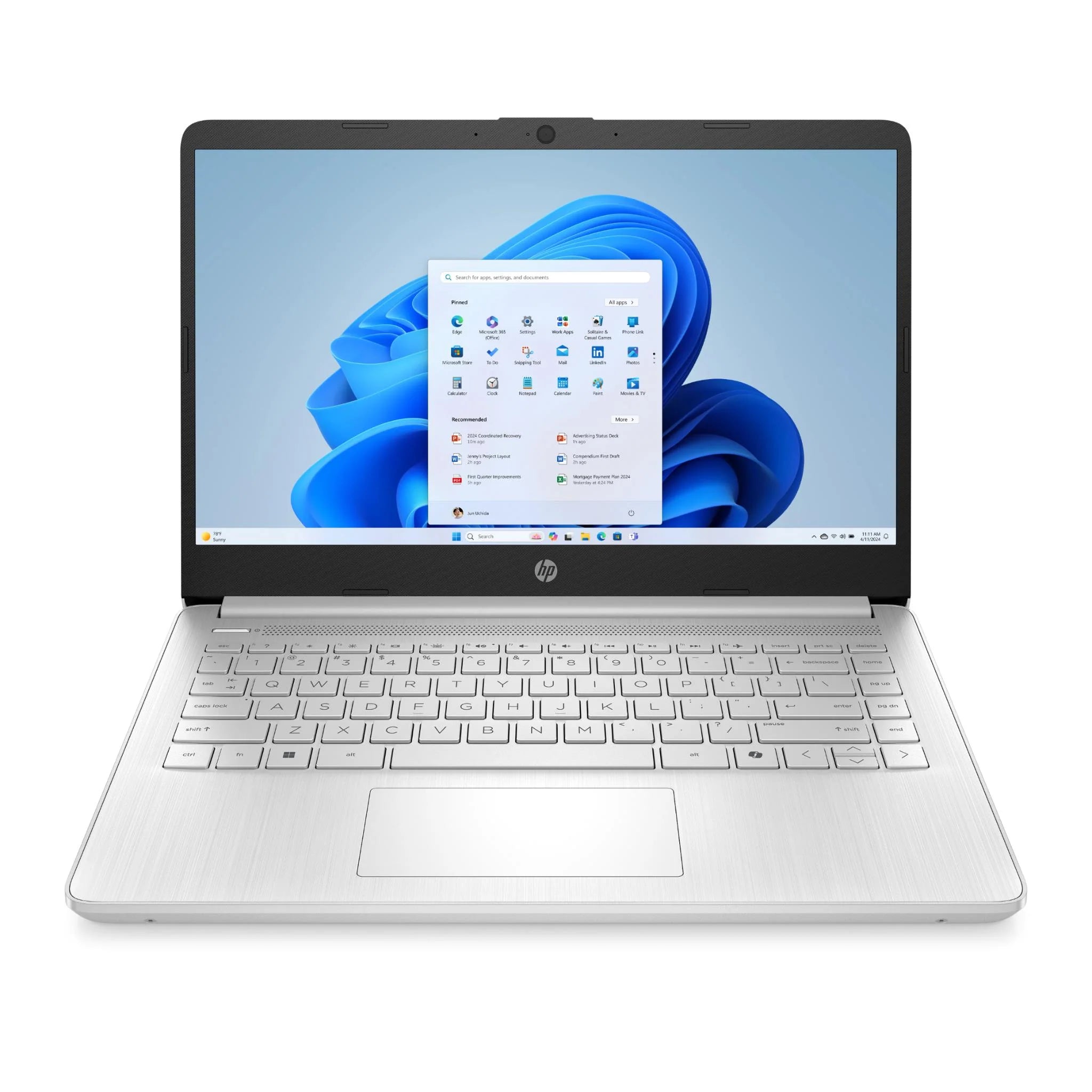 HP Laptop 14s-dq6002TU 14" HD laptop (Intel N-Series)[128GB]